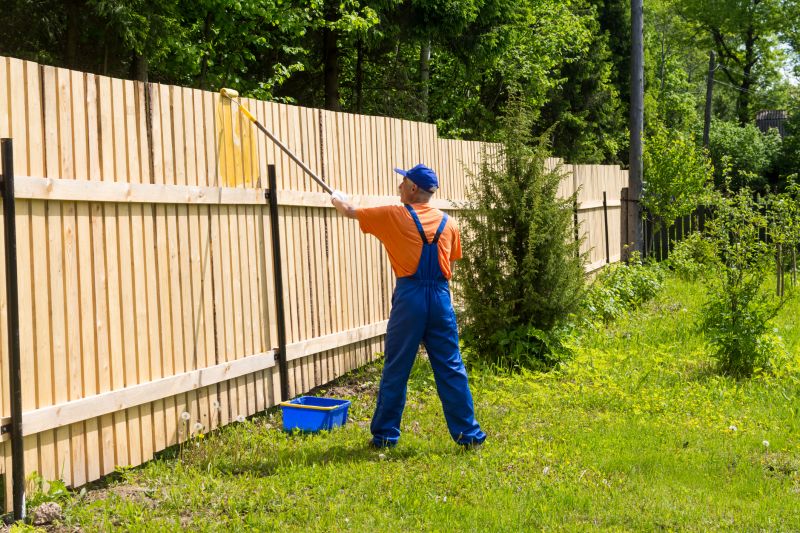 Industrial Fence Painting