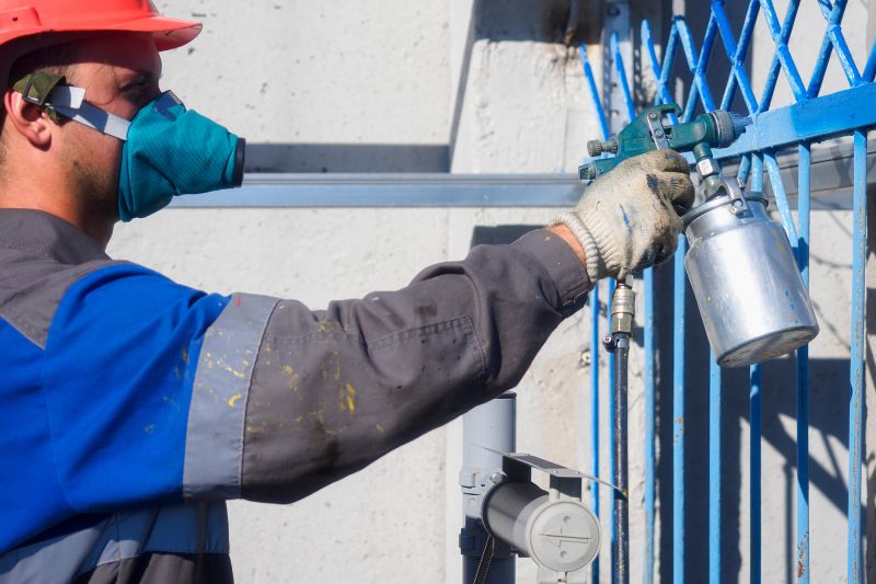 Industrial Fence Painting - Industrial Fence Painting Lakeville, Minnesota